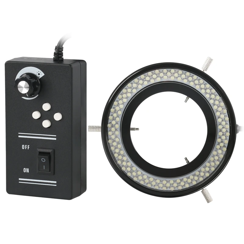Webcam Ring Light - Lampe annulaire industrielle à quatre zones,