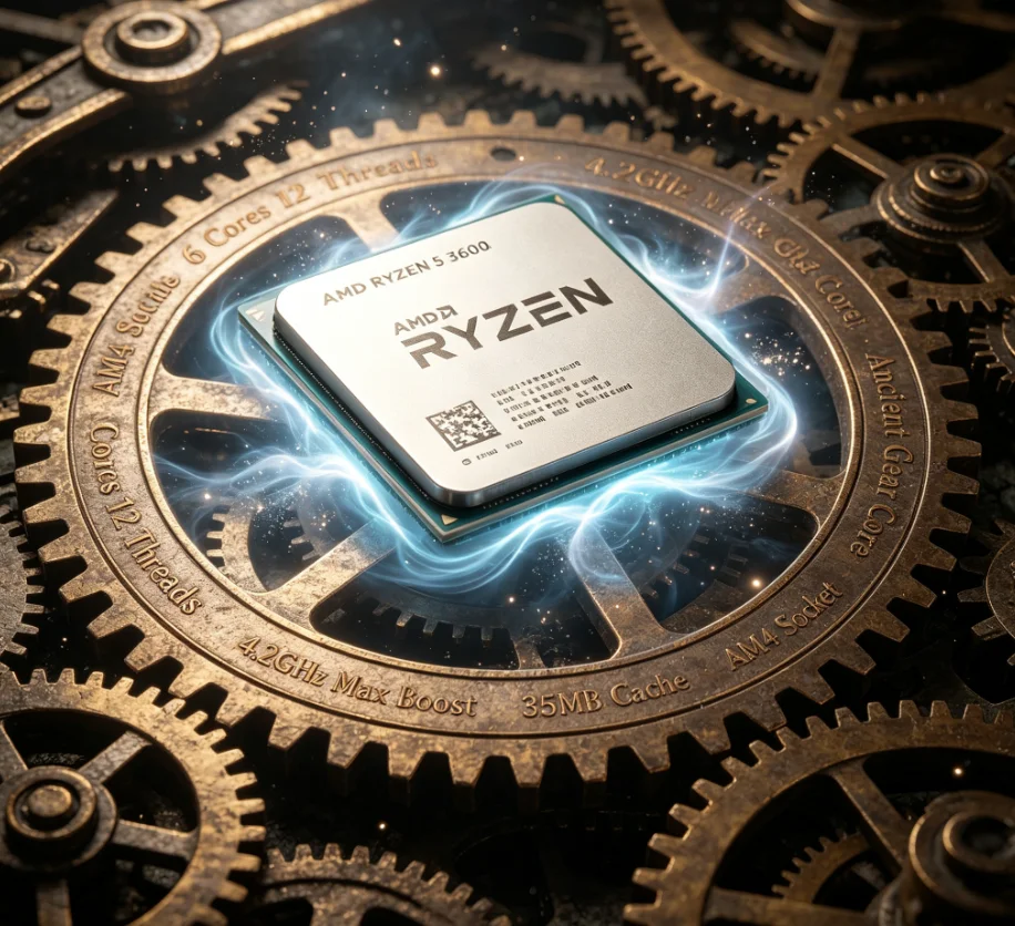 Esports Gaming Pc Build - Processeur AMD R5 3600 7nm Tray