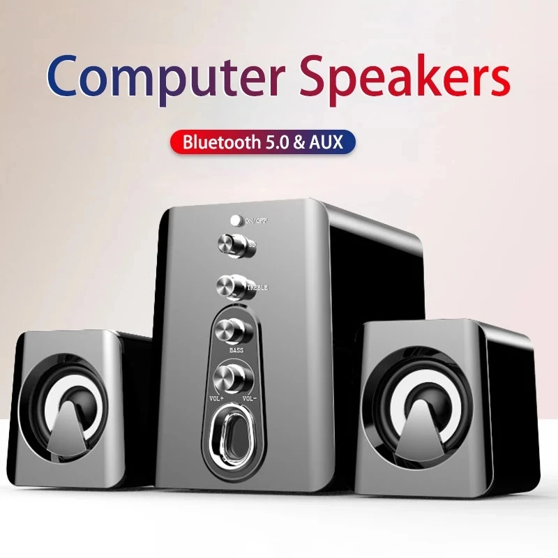 Gaming Speaker 2.1 - Haut-parleurs d'ordinateur système de cinéma maison