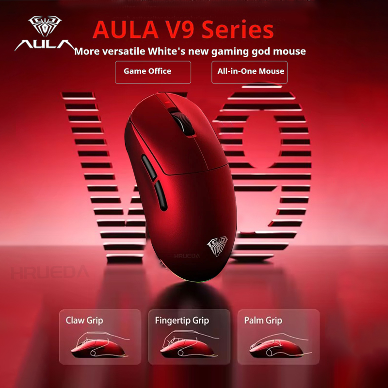 Esports Gaming Pcs - AULA V9 souris Ultra sans fil