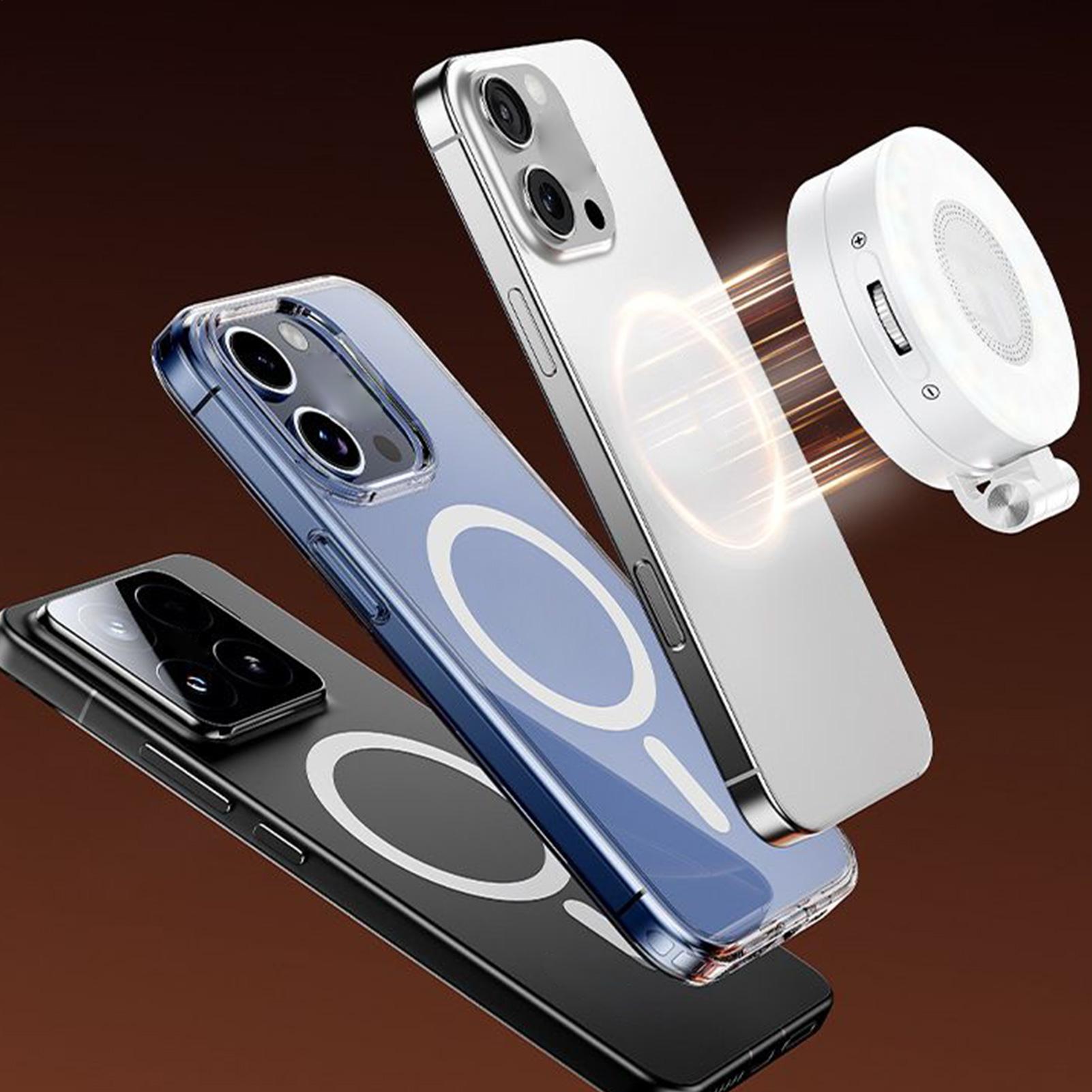Webcam Ring Light - Anneau lumineux magnétique Portable à Clip
