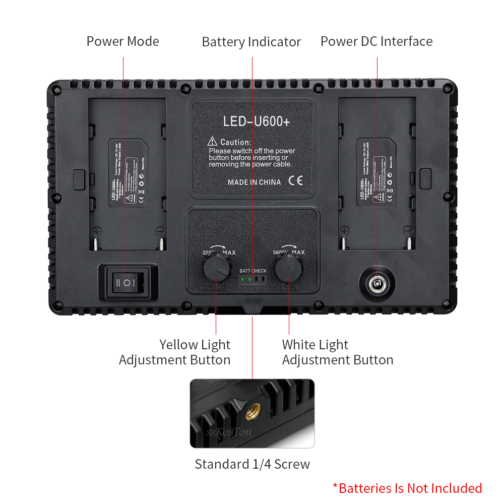Panneau lumineux LED pour phot - Led Light Panel Stream avis et prix