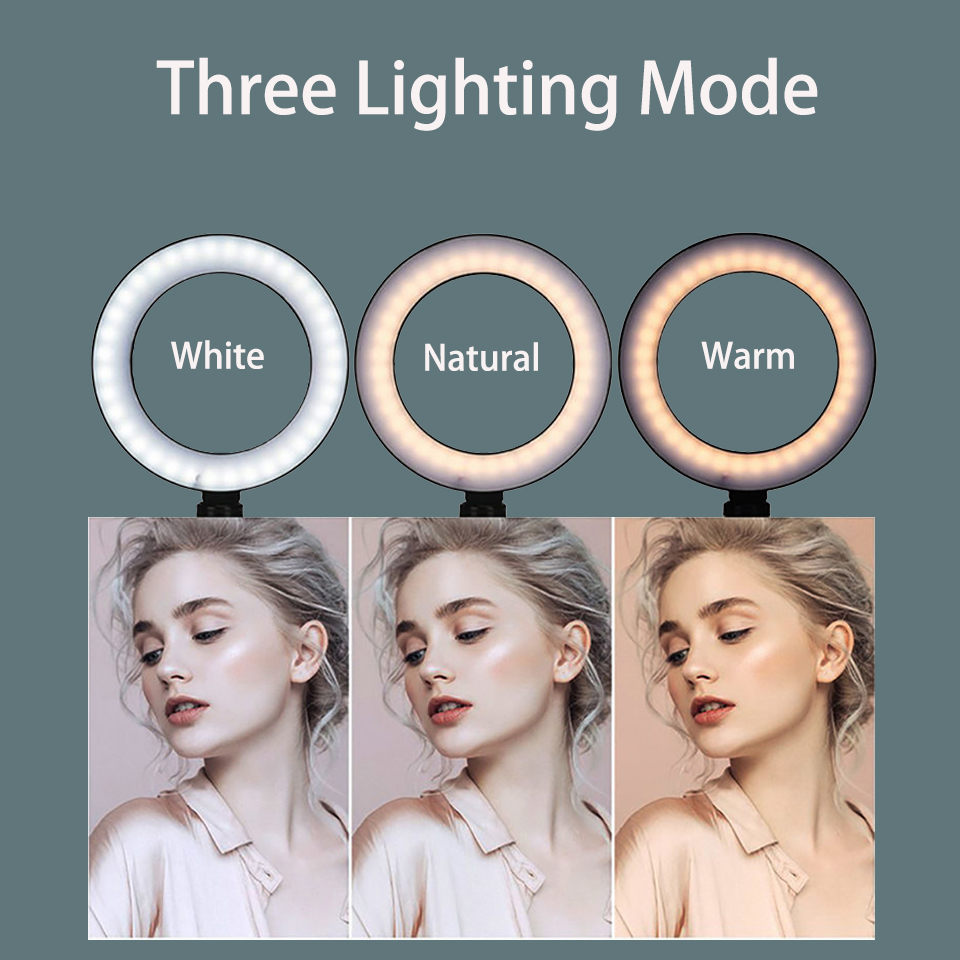 Anneau lumineux Led avec trépi - Webcam Ring Light avis et prix
