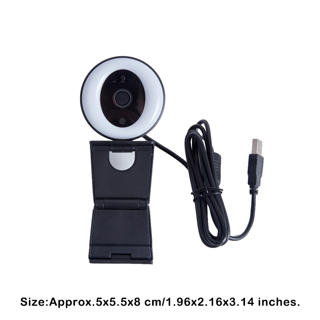 Caméra de diffusion en direct  - Webcam Ring Light avis et prix
