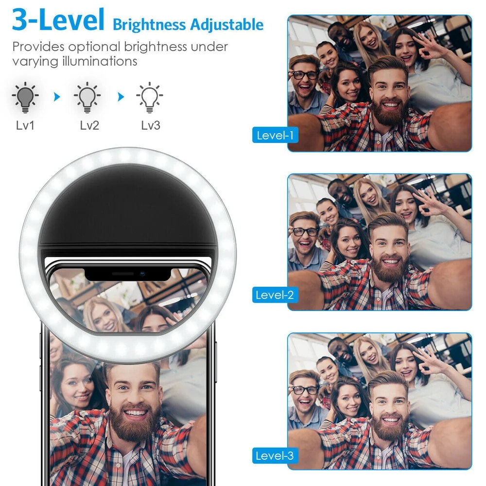 1 pc Câble de charge USB avec  - Webcam Ring Light avis et prix