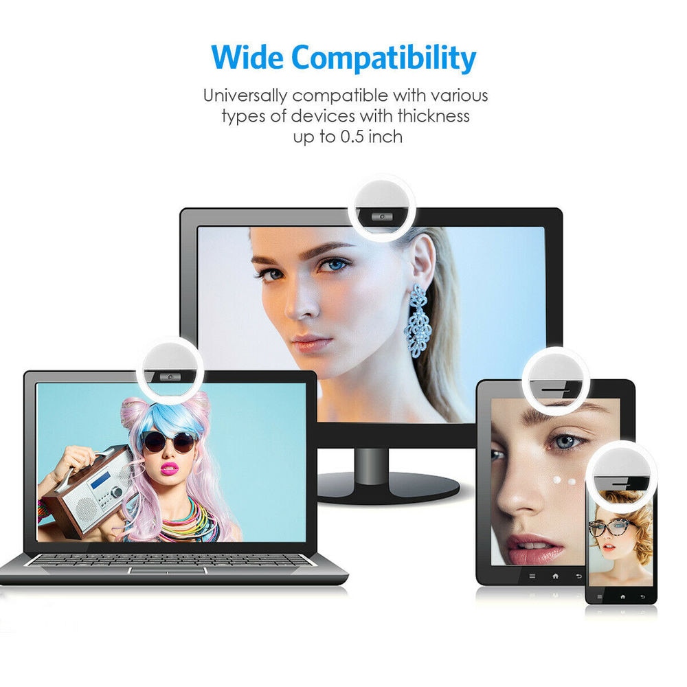 1 pc Câble de charge USB avec  - Webcam Ring Light avis et prix