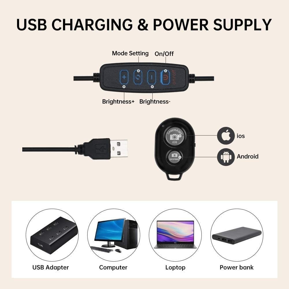 Anneau d'éclairage LED pour Se - Webcam Ring Light avis et prix
