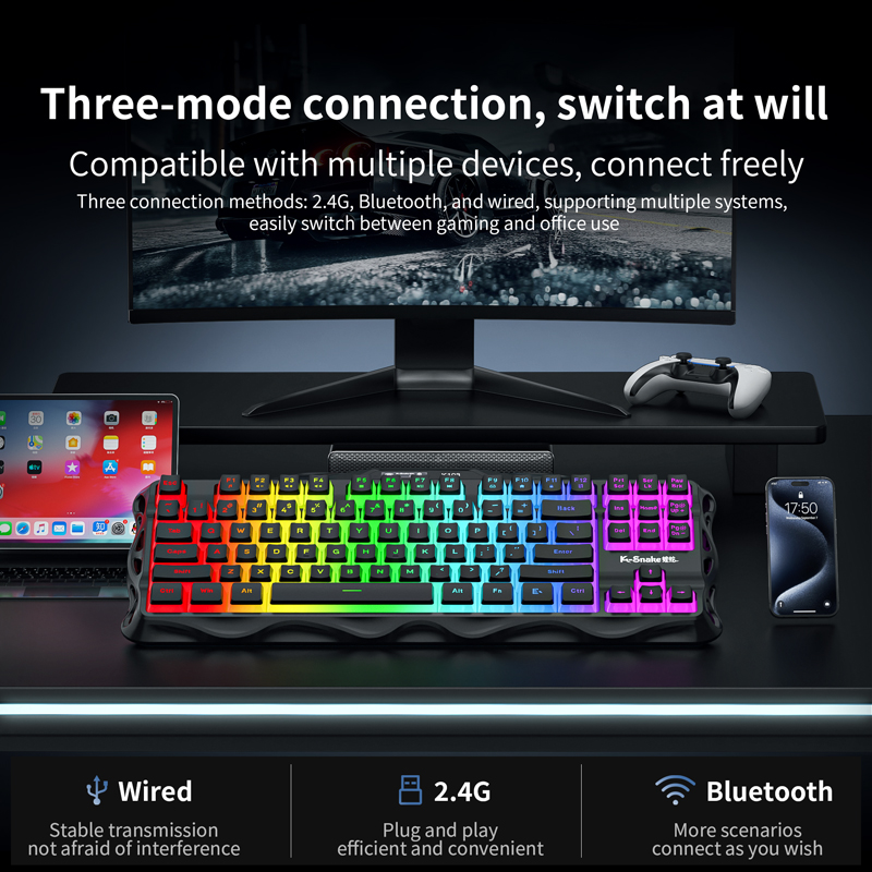 Clavier sans fil Bluetooth ksn - Esports Gaming Uk avis et prix