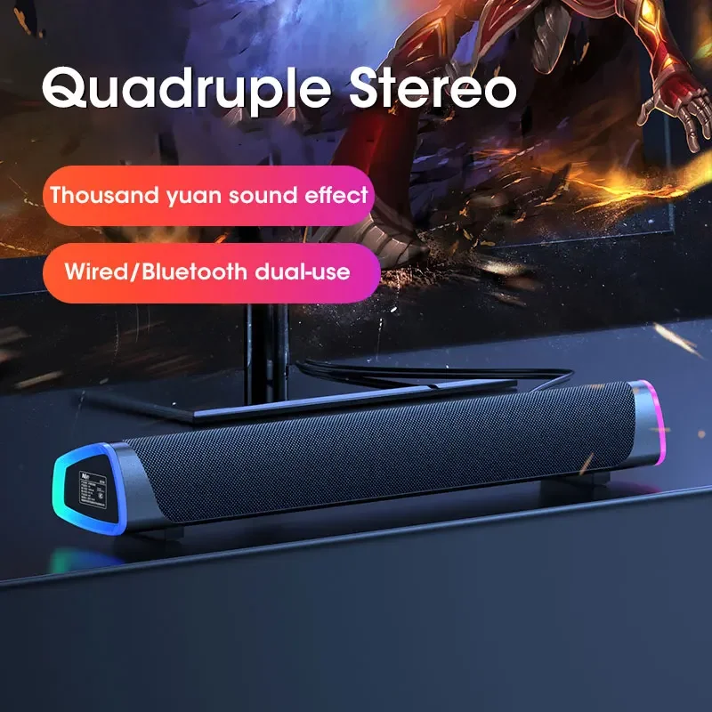 Barre de son 2.1 canaux avec c - Gaming Speaker 2.1 avis et prix