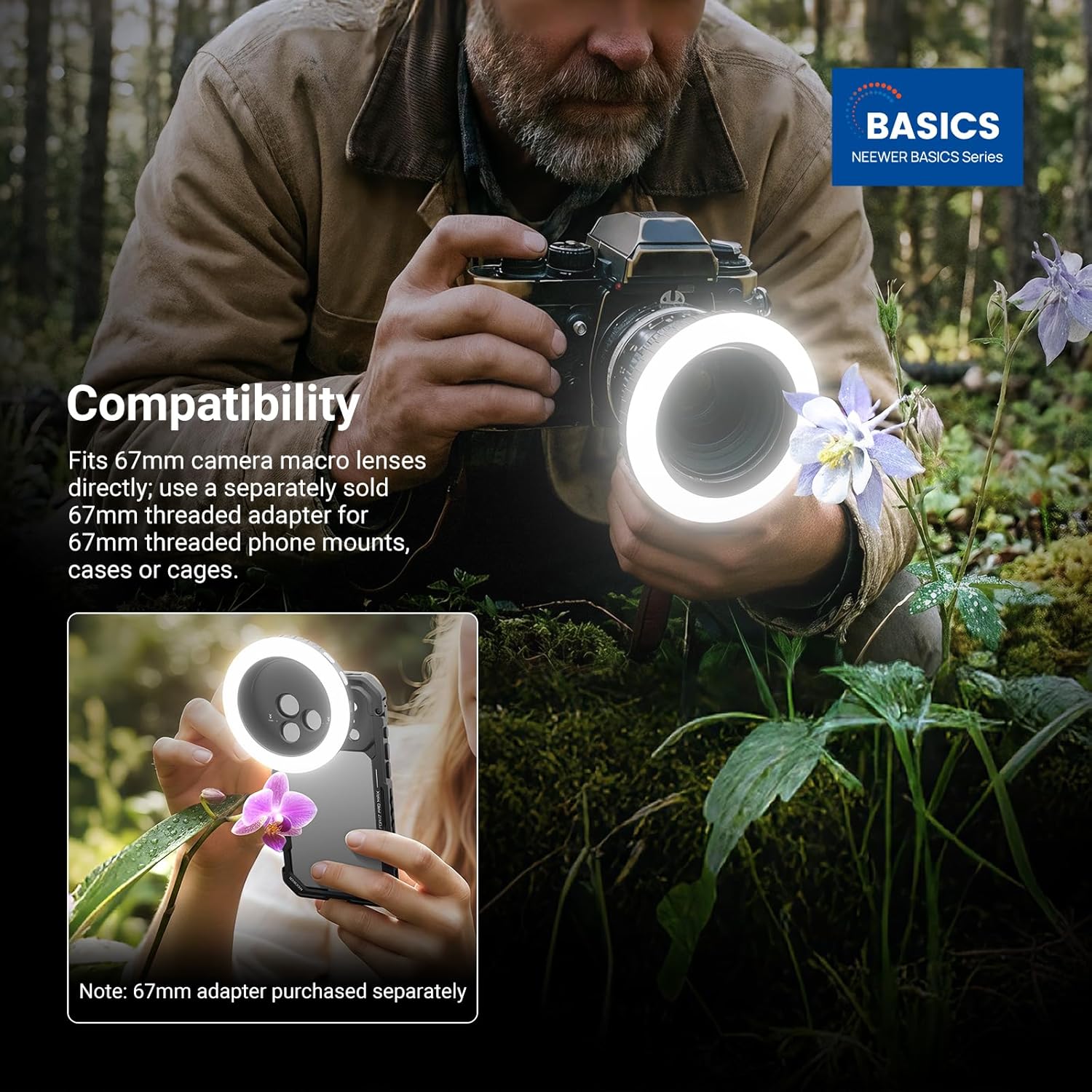 NEEWER Basics Anneau lumineux  - Webcam Ring Light avis et prix