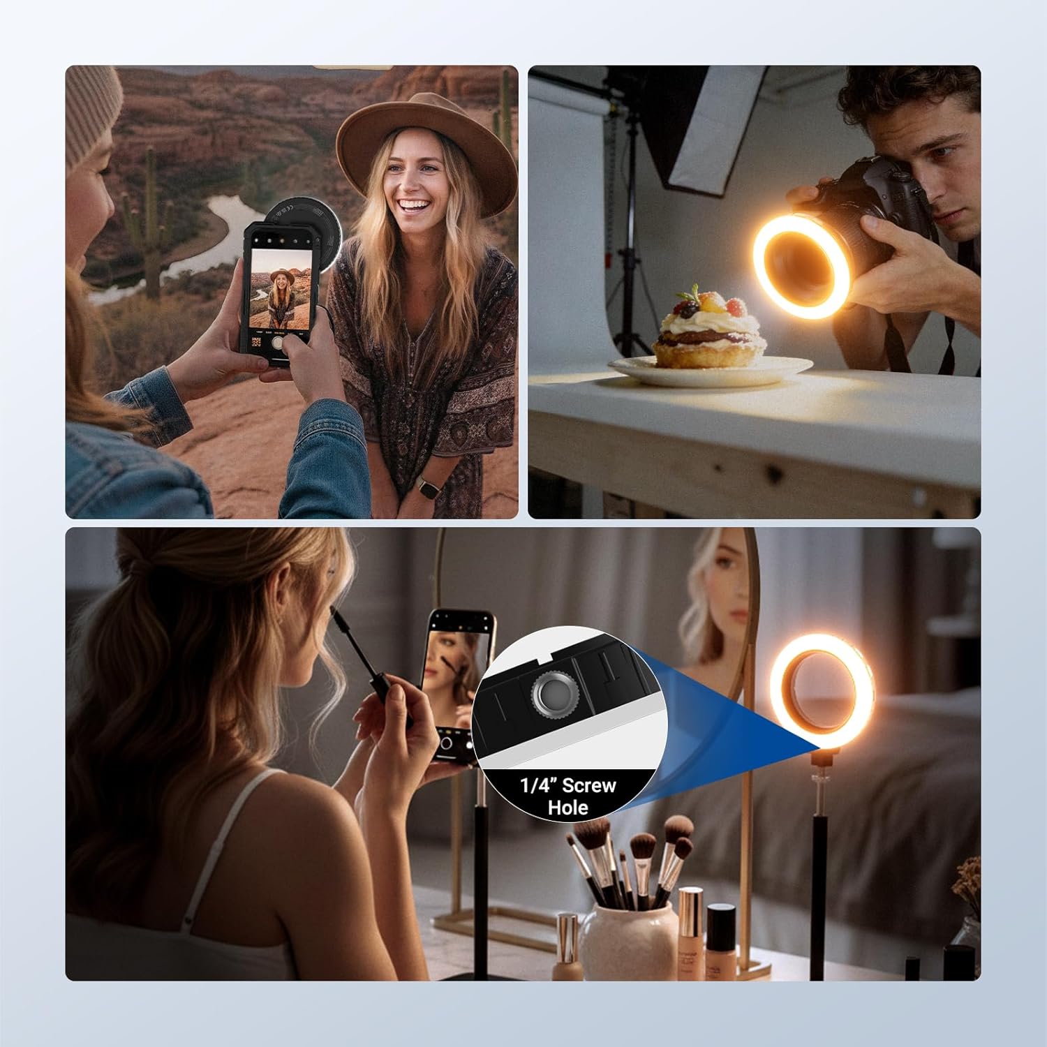 Anneau lumineux NEEWER Basics  - Webcam Ring Light avis et prix