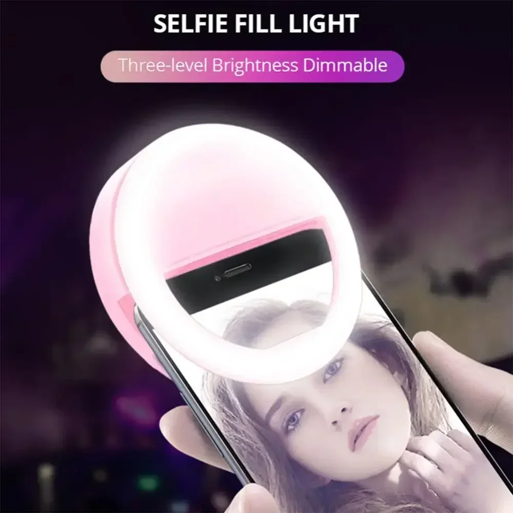 Anneau lumineux LED pour Selfi - Webcam Ring Light avis et prix
