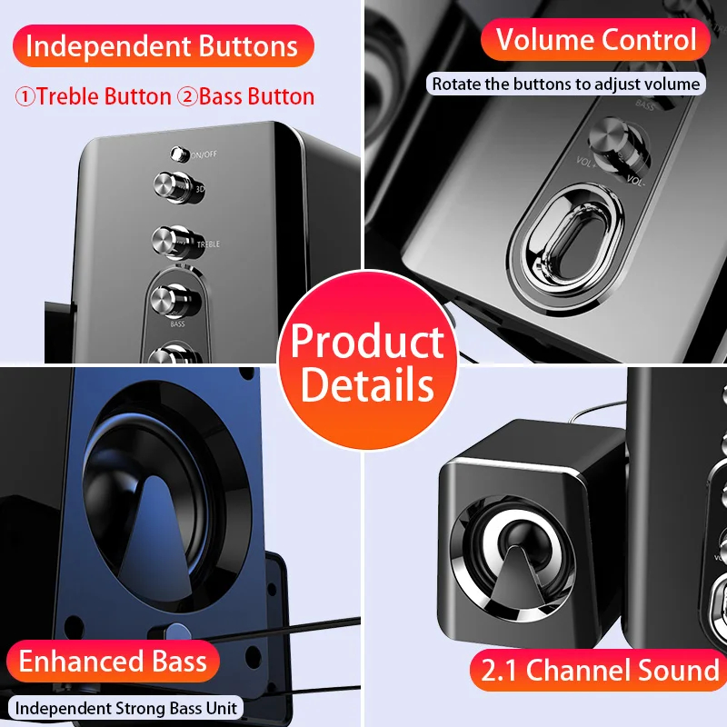 Haut-parleurs d'ordinateur sys - Gaming Speaker 2.1 avis et prix