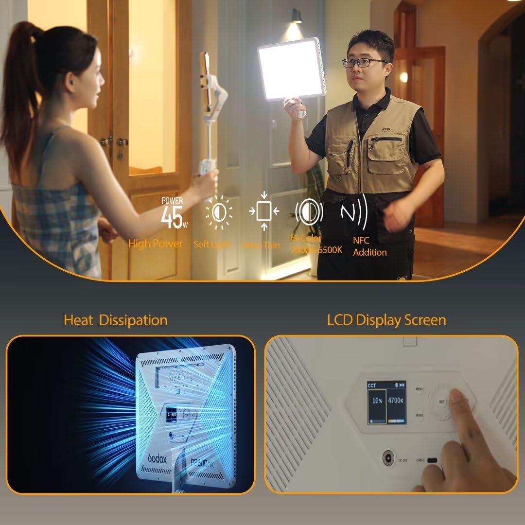 Godox P260C Pro panneau lumine - Led Light Panel Stream avis et prix
