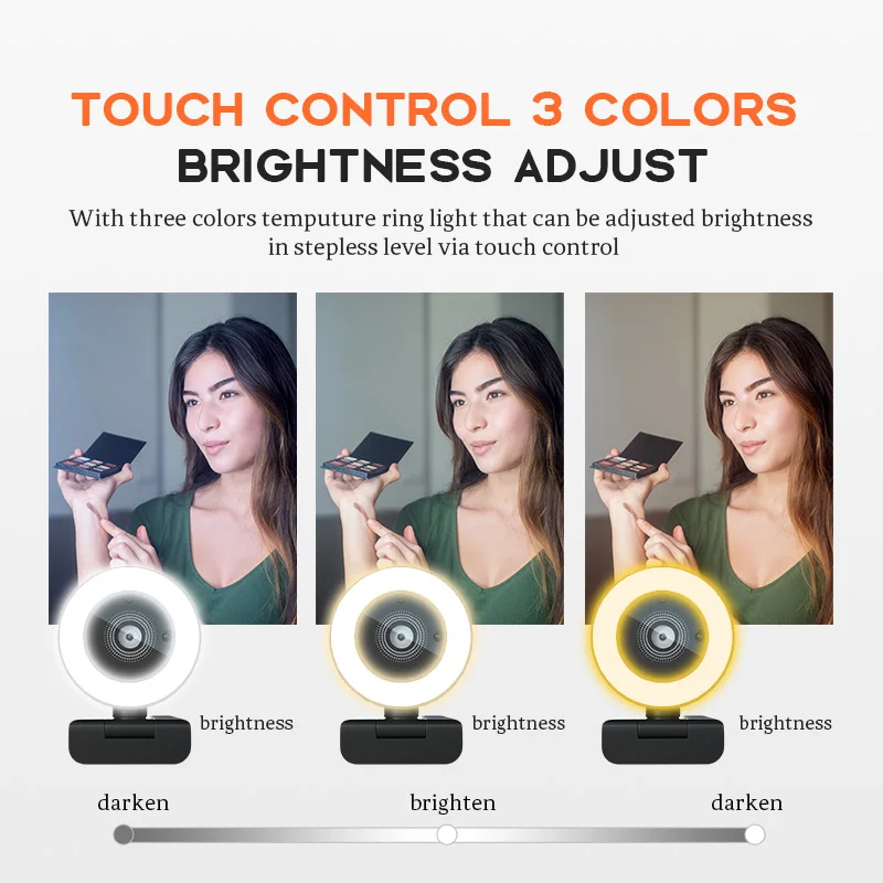 Meilleure Vente : Caméra Web 2 - Webcam Ring Light avis et prix