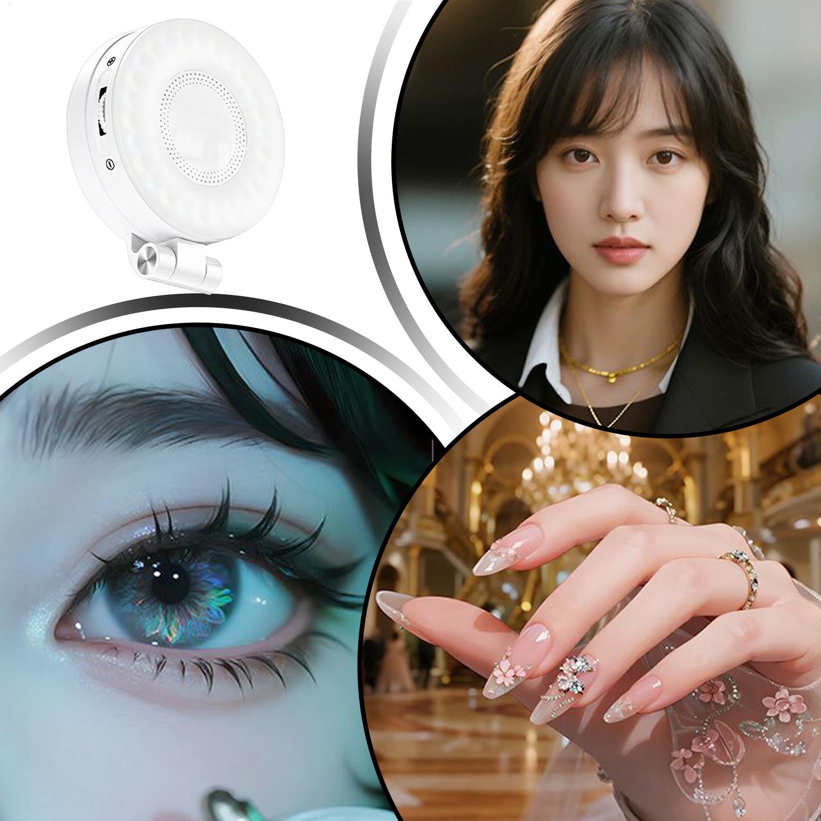 Anneau lumineux magnétique Por - Webcam Ring Light avis et prix