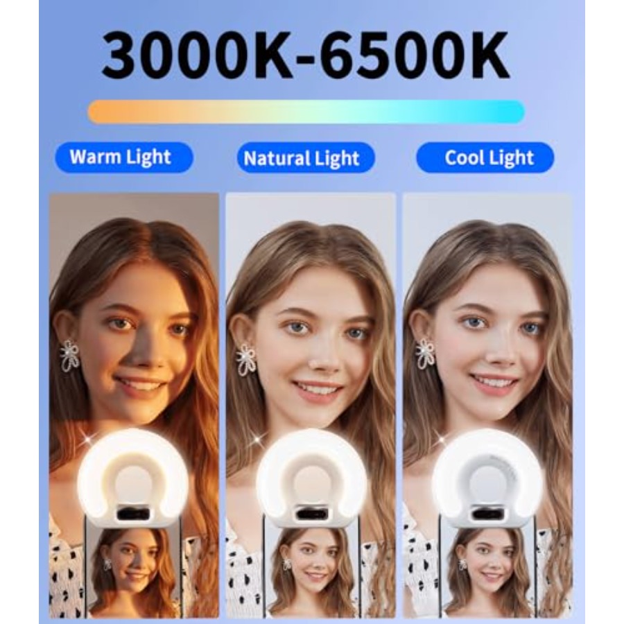Anneau lumineux portable pour  - Webcam Ring Light avis et prix